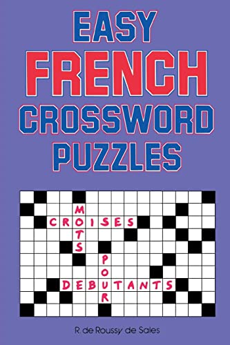 Beispielbild fr Easy French Crossword Puzzles (NTC FOREIGN LANGUAGE) zum Verkauf von WorldofBooks