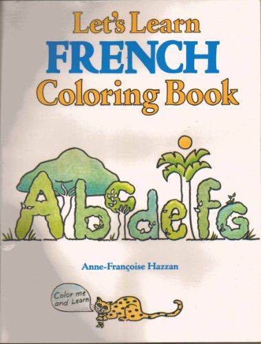 9780844213897: Coloring Books: LETS LEARN FRENCH COLORING BOOK