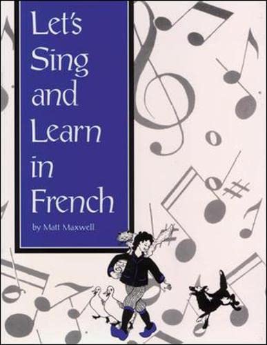 Stock image for Let's Sing and Learn in French with Book for sale by West With The Night