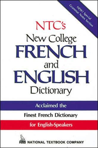 Beispielbild fr NTC's New College French and English Dictionary (Thumb Index) zum Verkauf von Better World Books