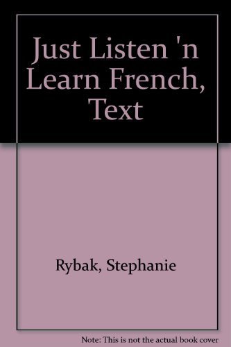 Just Listen 'N Learn French (9780844216003) by Ryback, Stephaine