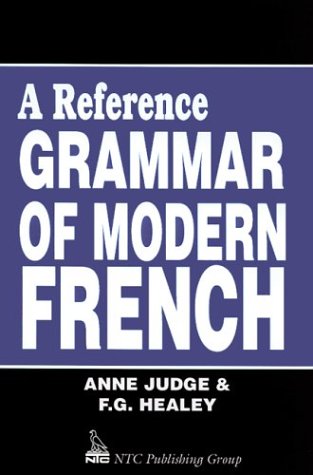 Beispielbild fr A Reference Grammar of Modern French zum Verkauf von SecondSale