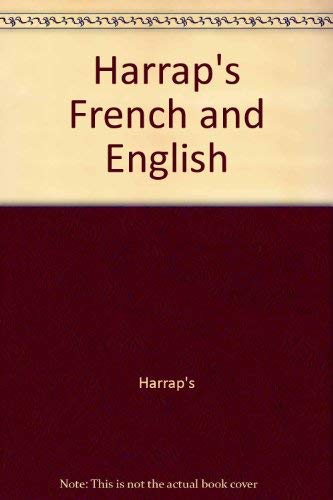 Harrap's Slang Dictionary: French - English (9780844218946) by Harrap's
