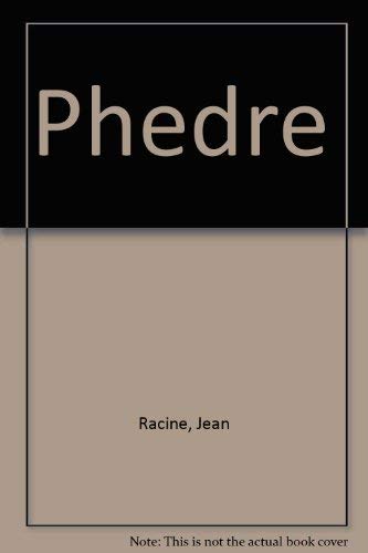 Phedre (French Edition) (9780844219943) by Racine, Jean