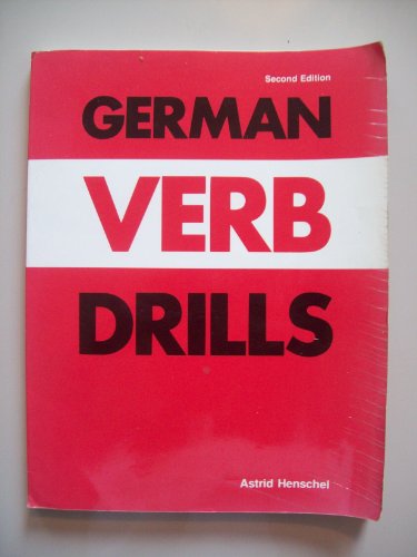 Beispielbild fr German Verb Drills zum Verkauf von Wonder Book