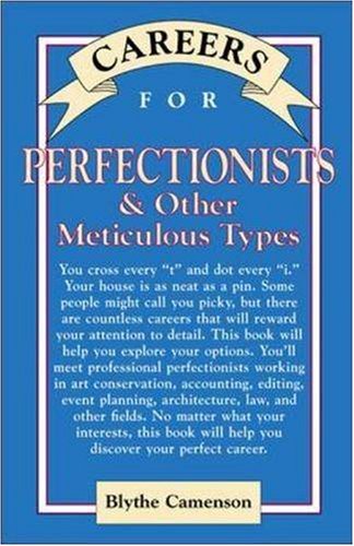 Imagen de archivo de Careers for Perfectionists & Other Meticulous Types (McGraw-Hill Careers for You) a la venta por RiLaoghaire