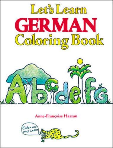 9780844221649: COLORING BOOKS: LETS LEARN GERMAN COLORING BOOK