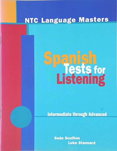 9780844227443: Ntc Language Masters for Spanish Students: Spanish Tests for Listening Workbook