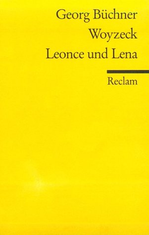9780844229454: Woyzeck : Leonce Und Lena
