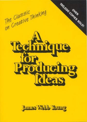 Beispielbild fr Technique for Producing Ideas zum Verkauf von Wonder Book
