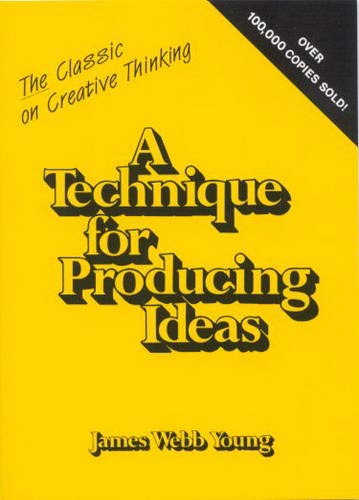 Stock image for Technique for Producing Ideas for sale by Wonder Book