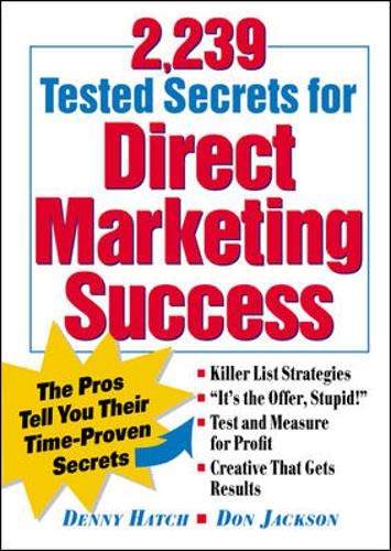 9780844230078: 2,239 Tested Secrets For Direct Marketing Success