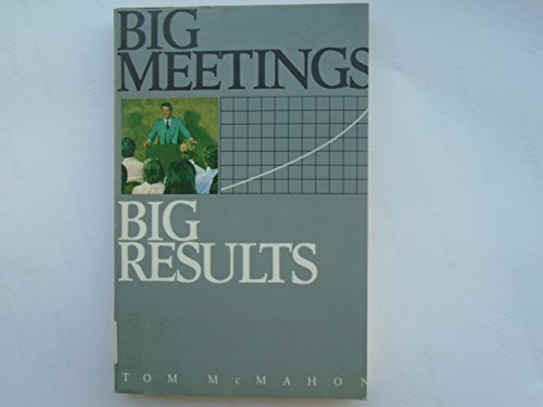 Beispielbild fr Big Meetings Big Results: Strategic Event Planning for Productivity and Profit zum Verkauf von Wonder Book