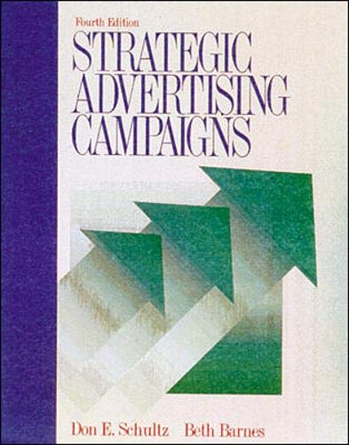 Beispielbild fr Strategic Advertising Campaigns zum Verkauf von Wonder Book