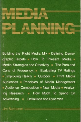 Beispielbild fr Media Planning: A Practical Guide zum Verkauf von HPB-Diamond