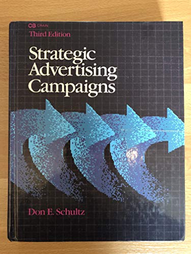 Imagen de archivo de Strategic Advertising Campaigns a la venta por HPB Inc.