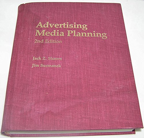 Advertising Media Planning (9780844231570) by Surmanek, Jim