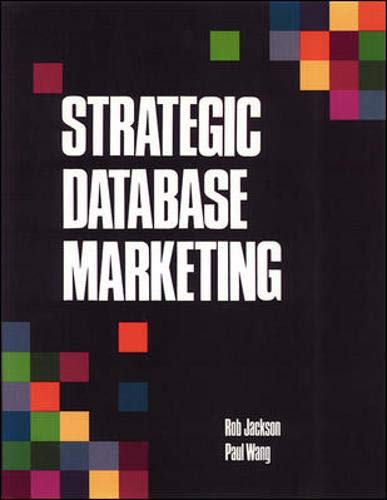 Stock image for Strategic Database Marketing for sale by Wonder Book