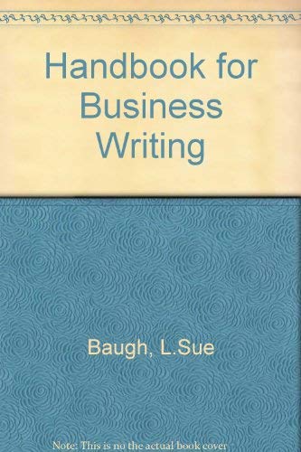 9780844232775: Handbook for Business Writing