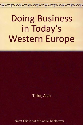 Beispielbild fr International Herald Tribune: Doing Business in Today's Western Europe zum Verkauf von medimops