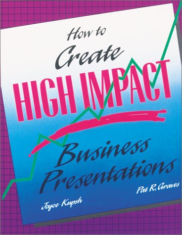 Stock image for How to Create High Impact Business Presentations (Hardcover) for sale by Anderson Book