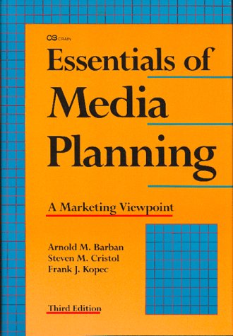 Imagen de archivo de Essentials of Media Planning a la venta por Open Books