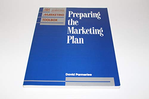 Stock image for Preparing the Marketing Plan for sale by Better World Books