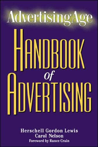 Beispielbild fr Advertising Age Handbook Of Advertising zum Verkauf von HPB-Red