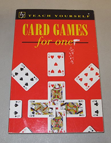 Imagen de archivo de Card Games for One a la venta por ThriftBooks-Atlanta