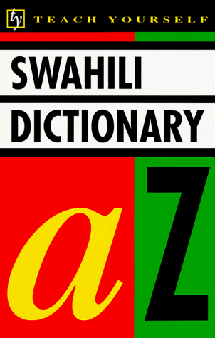 Stock image for Teach Yourself Swahili Dictionary for sale by BooksRun