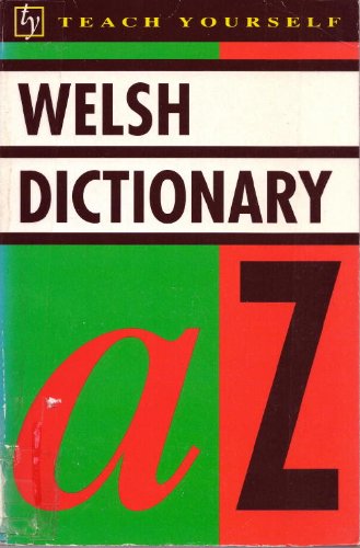 Stock image for Welsh Dictionary (Teach Yourself) for sale by Wonder Book