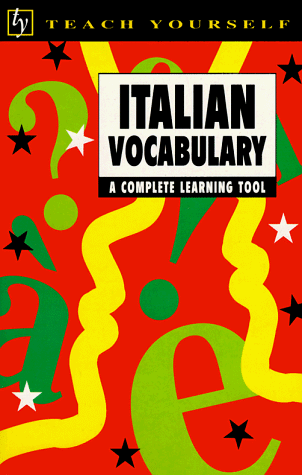 Stock image for Italian Vocabulary (Teach Yourself) (Italian Edition) for sale by Decluttr