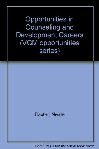 9780844240985: Opportunities in Counseling and Development Careers (Vgm Opportunities)
