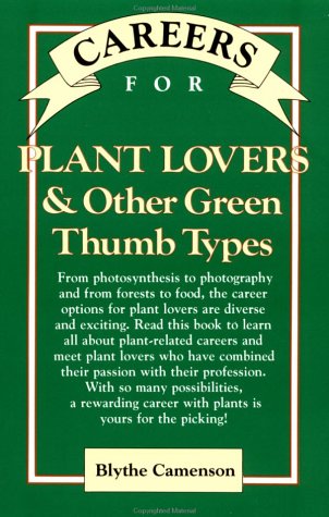 Beispielbild fr Careers for Plant Lovers & Other Green Thumb Types zum Verkauf von Wonder Book