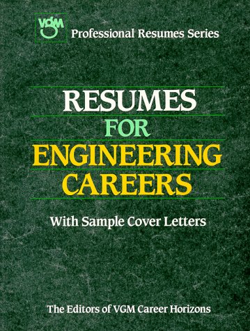 Stock image for Resumes for Engineering Careers (Resumes for Business Management Careers) for sale by Wonder Book