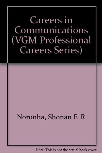 Stock image for Careers In Communications for sale by The Yard Sale Store