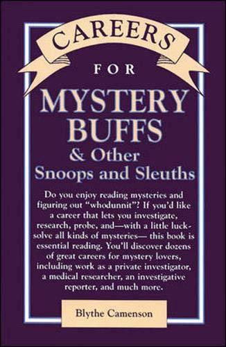 Imagen de archivo de Careers for Mystery Buffs & Other Snoops and Sleuths a la venta por ThriftBooks-Atlanta