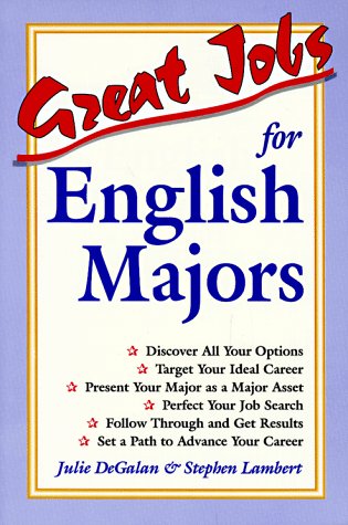 9780844243504: Great Jobs for English Majors