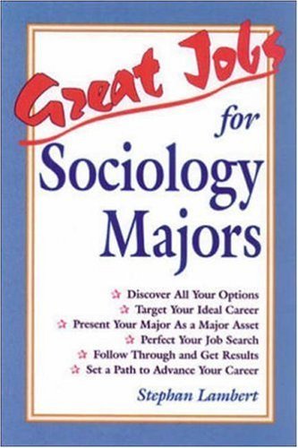 9780844243580: Great Jobs for Sociology Majors (VGM career books)