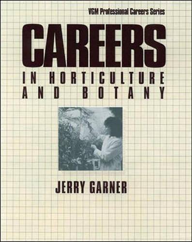 9780844244587: Careers in Horticulture and Botany (VGM Professional Careers Series)
