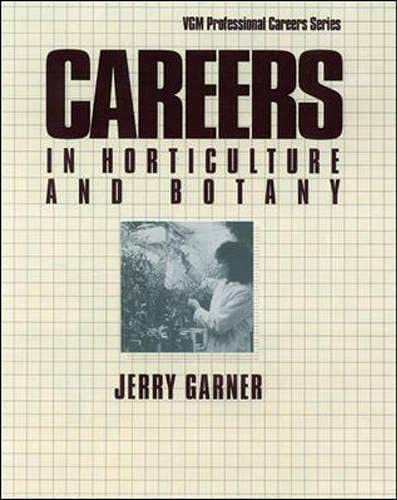 9780844244587: Careers in Horticulture and Botany