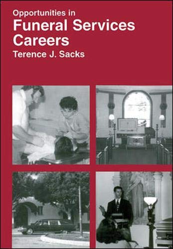 Stock image for Opportunities in Funeral Services Careers for sale by Better World Books