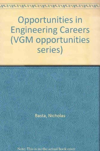 Imagen de archivo de Opportunities in Engineering Careers a la venta por RiLaoghaire