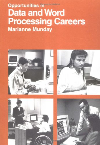 9780844246123: Data & Word Processing Careers Hd (Opportunities in Series)