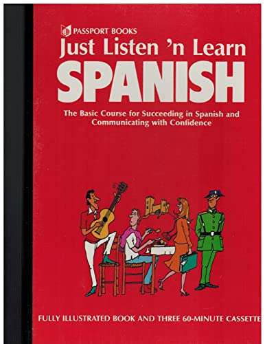 9780844246147: Just Listen N Learn Spanish CD Pack