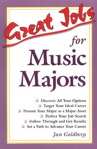 Beispielbild fr Great Jobs for Music Majors zum Verkauf von The Book Cellar, LLC