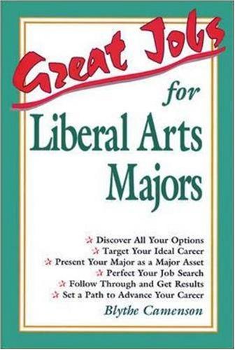 Stock image for Great Jobs for Liberal Arts Majors for sale by Better World Books