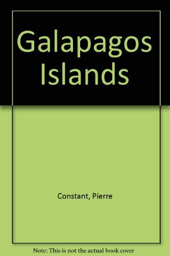 Stock image for The Galapagos Islands for sale by MusicMagpie