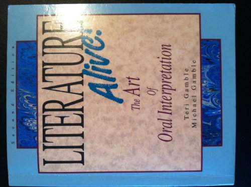 Beispielbild fr Literature Alive!: The Art of Oral Interpretation zum Verkauf von ThriftBooks-Atlanta
