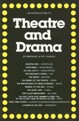 Beispielbild fr An Introduction to Theatre and Drama zum Verkauf von Better World Books